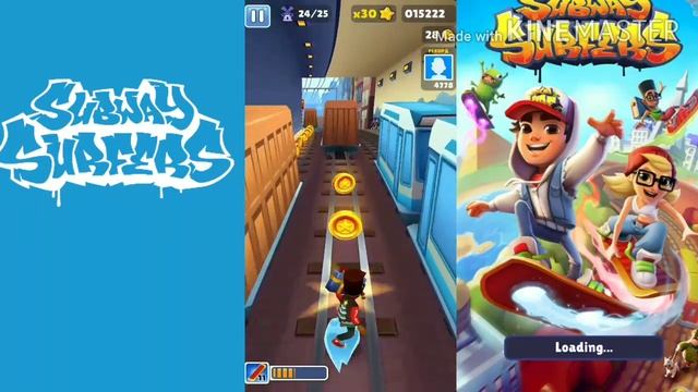 Играю в игру легенду Сабвей серф #1 смотреть онлайн