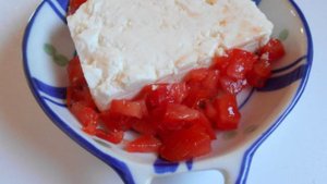 Сыр фета саганаки