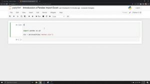 Introduccion Pandas Import Excel