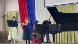 Ф. Гендель "Менуэт" G Dur. Ансамбль. Скрипка и блок флейта.