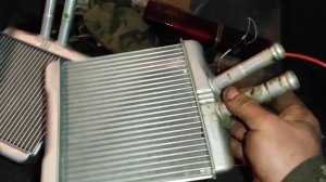 Не греет новый радиатор печки. Паршивая копия радиатора отопителя.