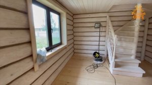 Собственно, именно так выглядит "сруб под ключ" | Компания "Русский Сруб"