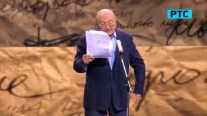 Михаил Жванецкий на ТЭФИ 2015, монолог  Девушка и дедушка