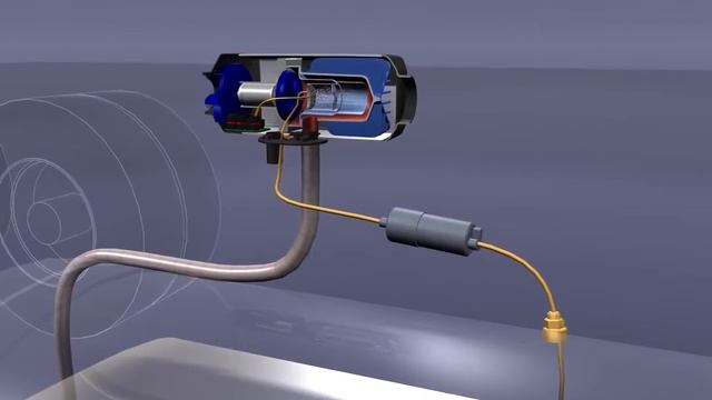 Webasto Air Top 2000 ST Отопитель анимация смотреть онлайн