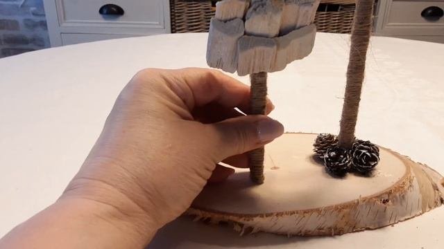 ?Декор из  НАТУРАЛЬНЫХ  МАТЕРИАЛОВ?DIY ЗИМНИЙ декор ?DIY  Decor