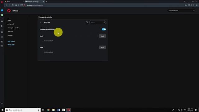 How to Enable Javascript in Opera Browser смотреть онлайн