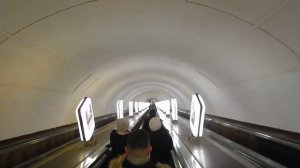 Самая Глубокая Станция в Мире. Киев, ст.м. Арсенальная / World's deepest subway station, Kiev