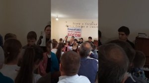 "Что посеешь, то пожнешь!". Песня, праздник жатвы, Васильевская ЕХБ, 03.10.2021г.