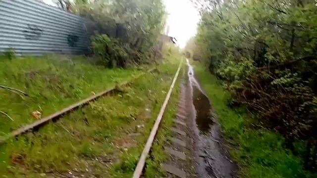 Март 2023 полузаброшеный подъездной путь. смотреть онлайн