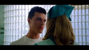 Ratched Kiss Scene Edmund and Dolly Finn Wittrock and Alice Englert