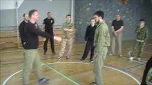 Training reaction in Russian martial art. Работа на реакцию в рукопашном бою.