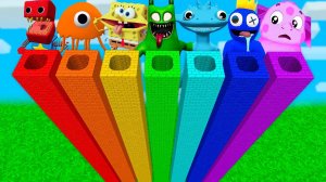 КРУГЛЫЕ ЯМЫ ДО НЕБА В МАЙНКРАФТ