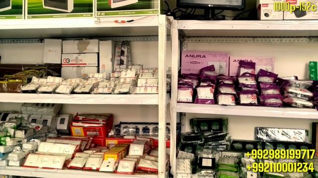 Гулакандоздаги Тож-Тех магазинидан камера ва электр жихозлари нархлари.Март ойи учун.
