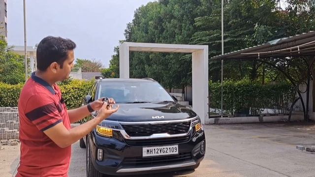 Kia Seltos Smart Key Features #kiaseltos #midsizesuv смотреть онлайн