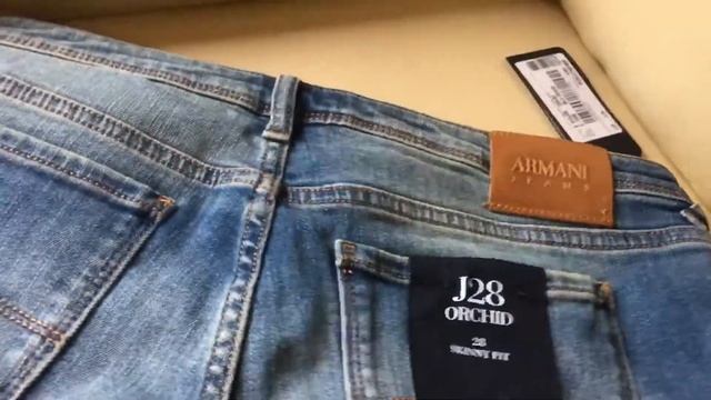 Easy to spot a real authentic Armani Jeans, Unboxed Armani Jeans J28 Orchid смотреть онлайн