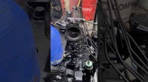 Работа мотора д260. После кап ремонта.