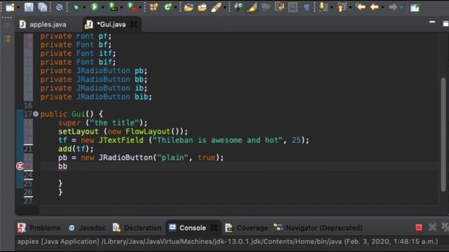 Java Programming Tutorial - 65 - JRadioButton смотреть онлайн
