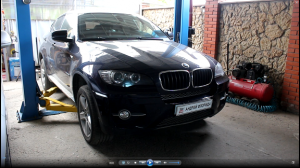 Замена масла и фильтра в АКПП ZF8HP45 на BMW X6 2011 БМВ X6 3,0 бензин