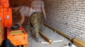 Пол в гараже. Настил теплого пола в гараже для мастерской своими руками. Моя мастерская # 1