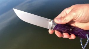 НОЖИ ИЗ СТАЛИ НОМЕР 1 В МИРЕ С 390 ПОРОШКОВАЯ СТАЛЬ ЭЛМАКС НЕРЖАВЕЮЩАЯ Ножи ручной работы в наличии