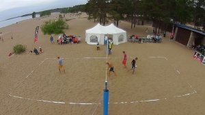 5 из 7. Sky View Cam. 06.06.2015. Пляжный волейбол."Мужчины 18+". Финал. 