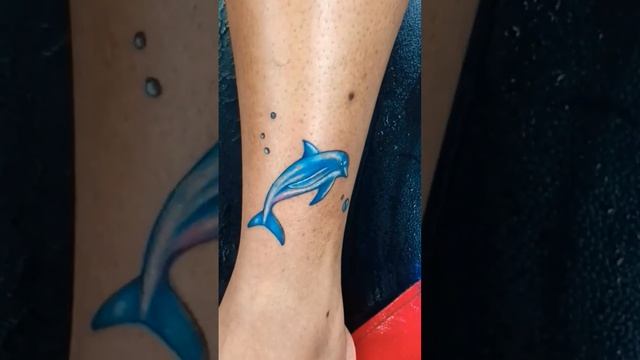 #fish Tattoo #dolphin desigan #trending #tattoolover #jalendrajaisingh #fashion #goa #jh #tattoo