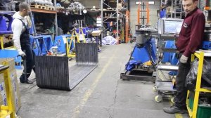 Серийная гибка профильной трубы с высоким качеством и 100% повторяемостью на трубогибочном автомате