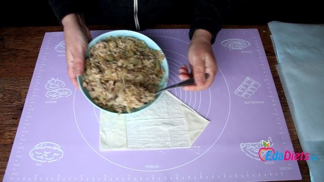 Круче, чем круассаны! Проще не бывает! Слоеная выпечка из теста Фило. С Мясом! Съедают за минуту!