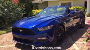 Авто Доминикана: кабриолет в аренду - Mustang от iDominicana com