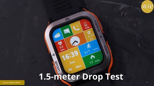 KOSPET TANK M2 ? Powerful & Stylish Rugged Smartwatch 2023 Official Hands-On Video & First look ?