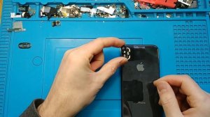 Iphone X Camera Glass Repair / Ремонт стекла камеры айфон 10