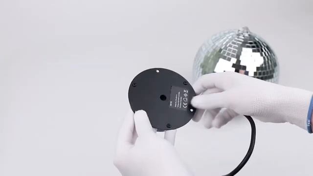 Зеркальный шар MCM 20см с мотором 220V смотреть онлайн