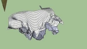 3д-моделирование - остров