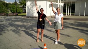 София Позднякова и скейтборд. Доброе утро. Суббота. Фрагмент выпуска от 20.08.2022