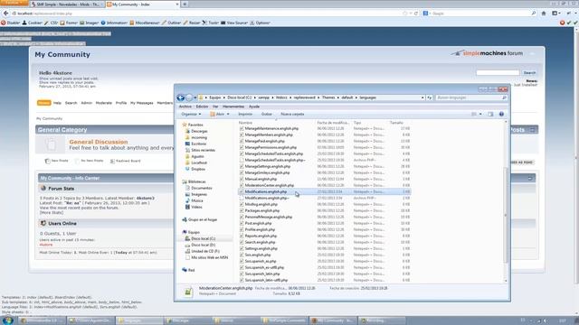 SMF - Solucionar error letras arriba del foro [Videotutorial]