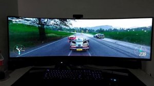 Samsung 49" CHG90 32:9 Forza Horizon 4 Performance Test / Prueba Rendimiento RTX2070 Super 3840x108