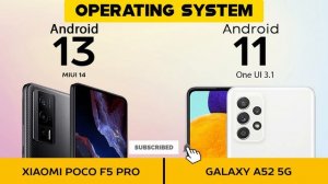 Xiaomi Poco F5 Pro VS Galaxy A52 5G - Full Comparison ⚡Which one is Best