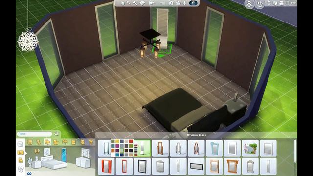 #СТРОИМВМЕСТЕ. Sims4-Спальня💐♨