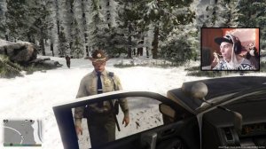 ПОГОНЯ ЗА БИГФУТОМ... или ОТ БИГФУТА?! ИГРА ЗА ПОЛИЦЕЙСКОГО в GTA 5! МОДЫ ГТА 5 LSPDFR