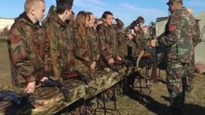 Видеозарисовка "Один день армейской жизни"