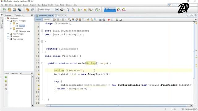 (JAVA) Dosya Okuma (Basit Örnek) | File Read (Basic Example) смотреть онлайн
