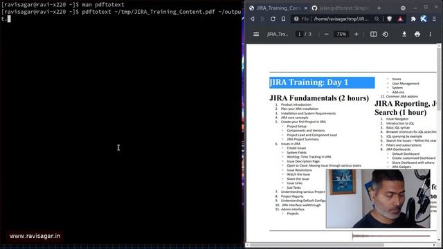Convert PDF to Text using poppler смотреть онлайн