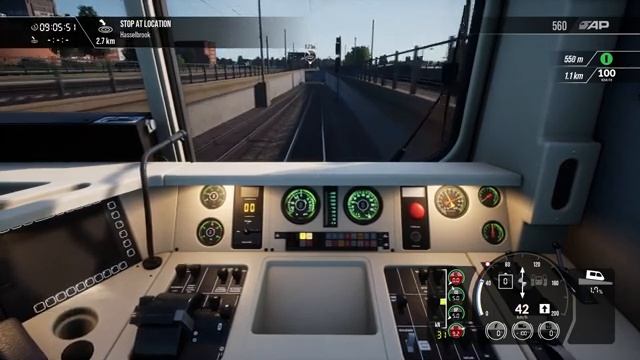 Train Sim World 3 Deutsche Bahn BR112 train introduction смотреть онлайн