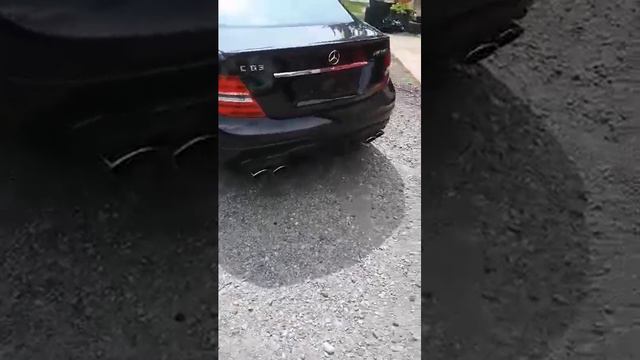 C63 AMG W204 - exhaust sound