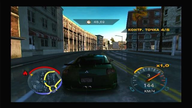 Need For Speed Undercover PS2 Часть 2