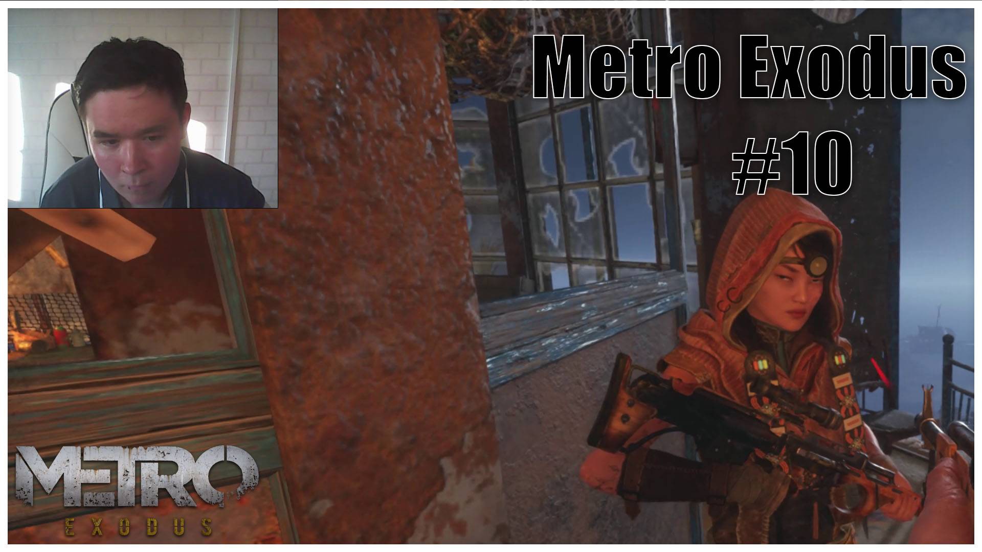 Metro Exodus #10 - Поднялись на вышку и очередной снайпер в юбке