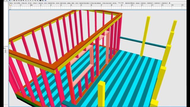 Предварительный проект хозблок + веранда 6х6 смотреть онлайн