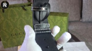 Обзор мужского ремня Gucci (черный)