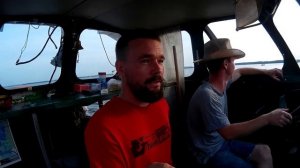 Буксировка катера Ярославец серия 1 .Переход на костромское море (водохранилище)