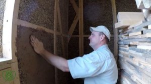 Как наносить штукатурку на соломенные панели